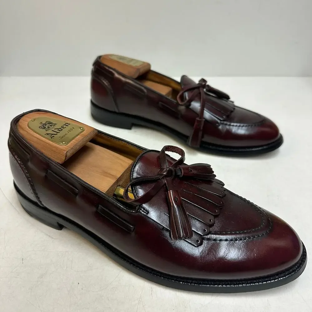 NEW HEELS Rancourt & Co. x Cole Haan Tassel Kiltie Loafer Made in USA 8.5 D